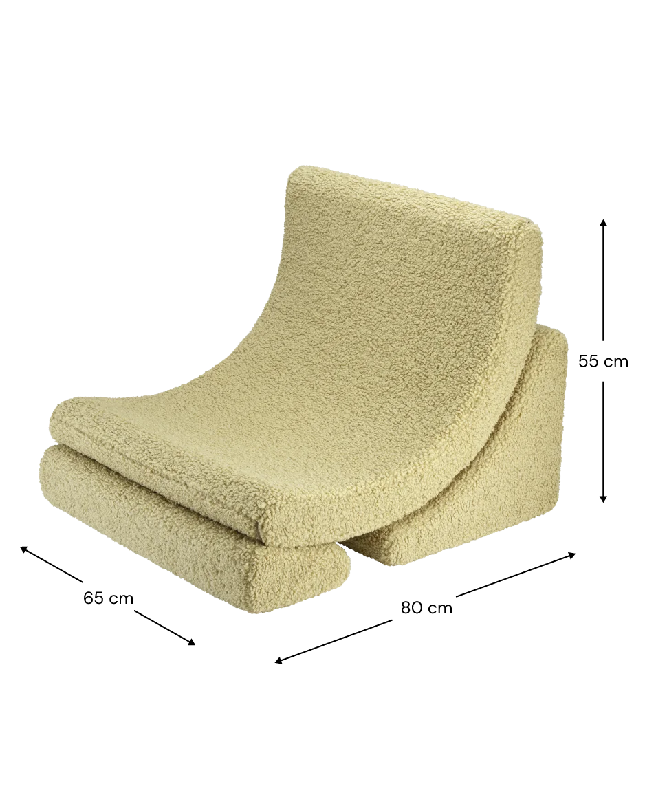 Wigiwama Moon chair size guide