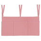 Θήκη Κρεβατιού  από βαμβακερή μουσελίνα dusty pink 60Χ30cm - HEBE KIDS HOME