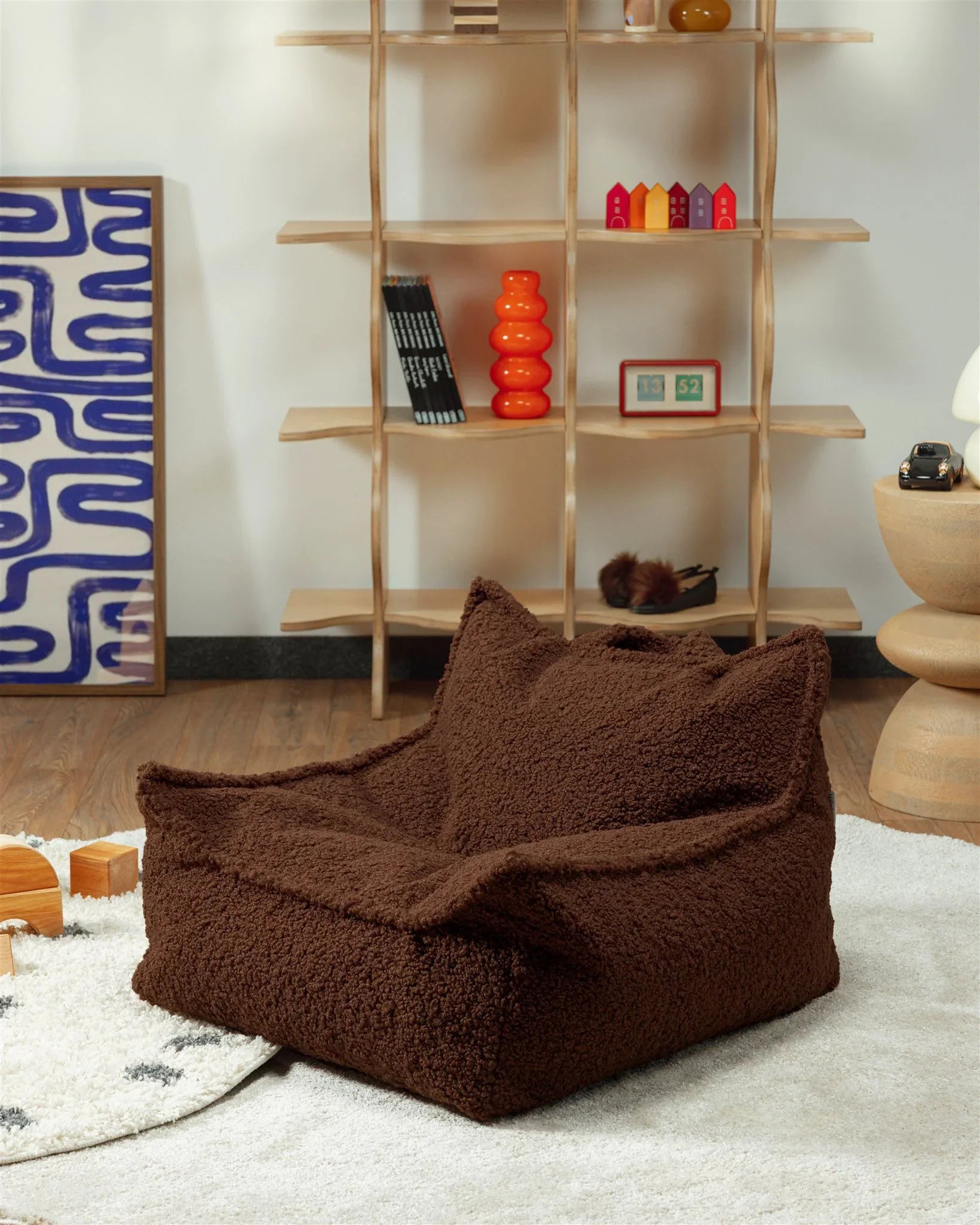 Wigiwama Warm Hazel beanbag for kids