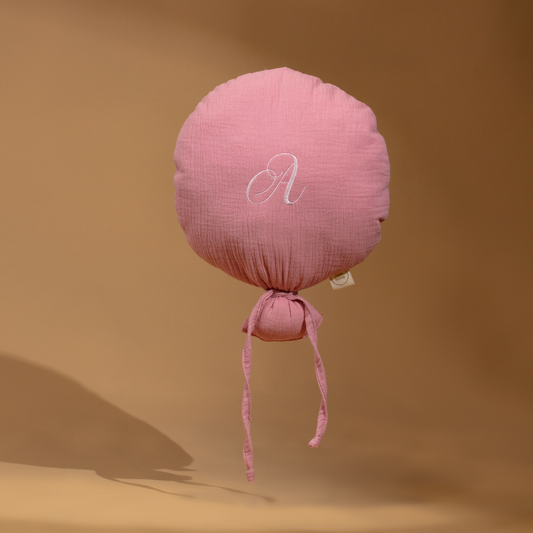 υφασμάτινο μπαλόνι με μονόγραμμα